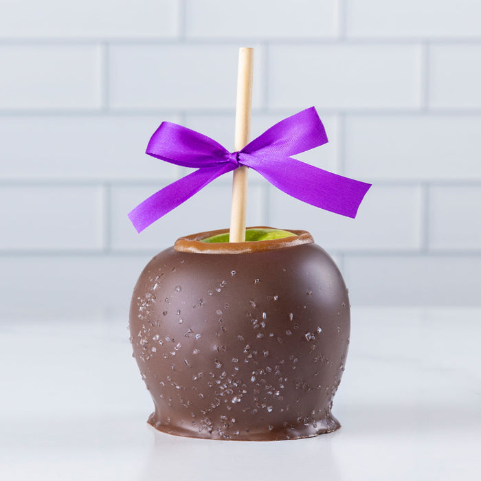 Chocolate Caramel Sea Salt – Gourmet Caramel Apple