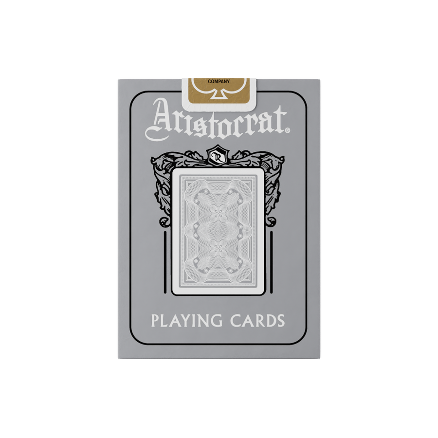 Aristocrat 727 Silver 110th Anniversary Playing Cards
