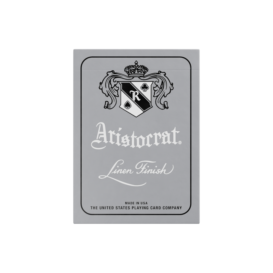 Aristocrat 727 Silver 110th Anniversary Playing Cards