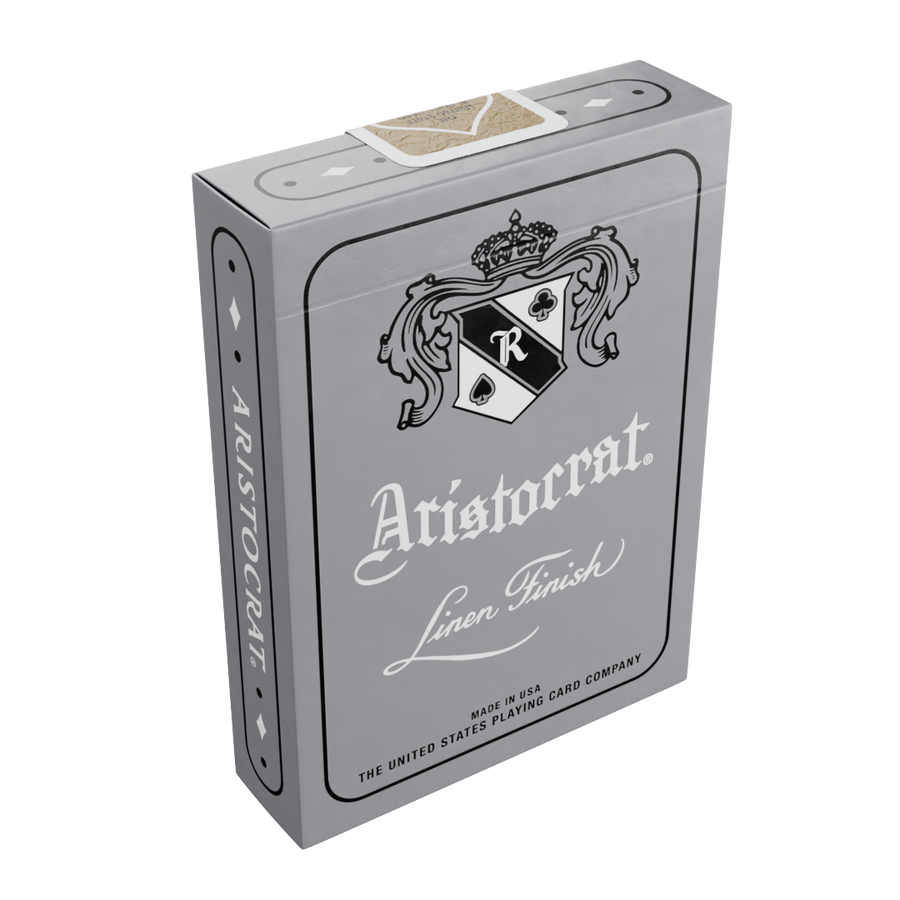 Aristocrat 727 Silver 110th Anniversary Playing Cards