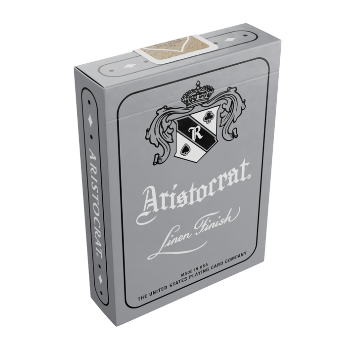 Aristocrat 727 Silver 110th Anniversary Playing Cards