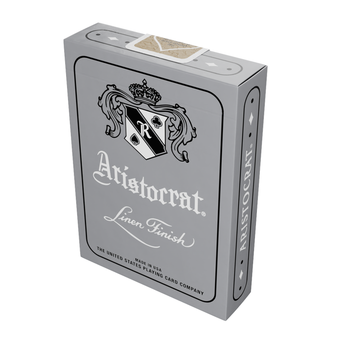 Aristocrat 727 Silver 110th Anniversary Playing Cards