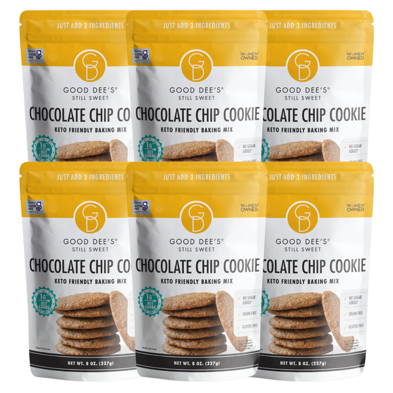 Chocolate Chip Keto Cookie Mix - Gluten Free and No Added Sugar by Good Dee's