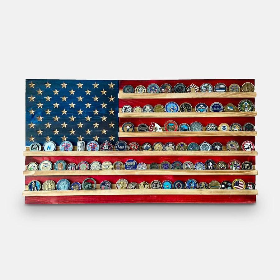 Collective - Challenge Coin Holder Flag
