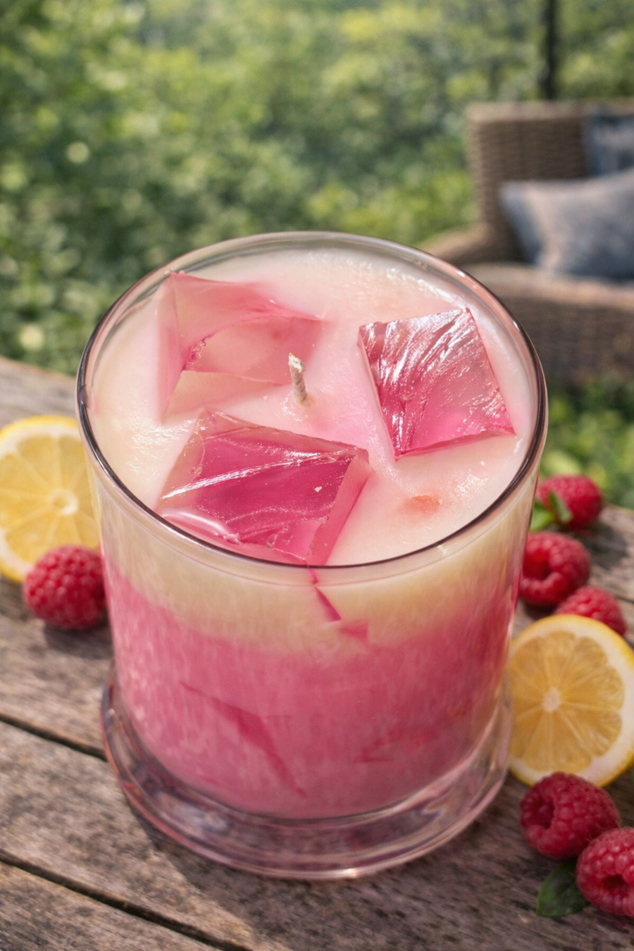 Raspberry Lemonade Dessert Scented Candle – 12.25oz