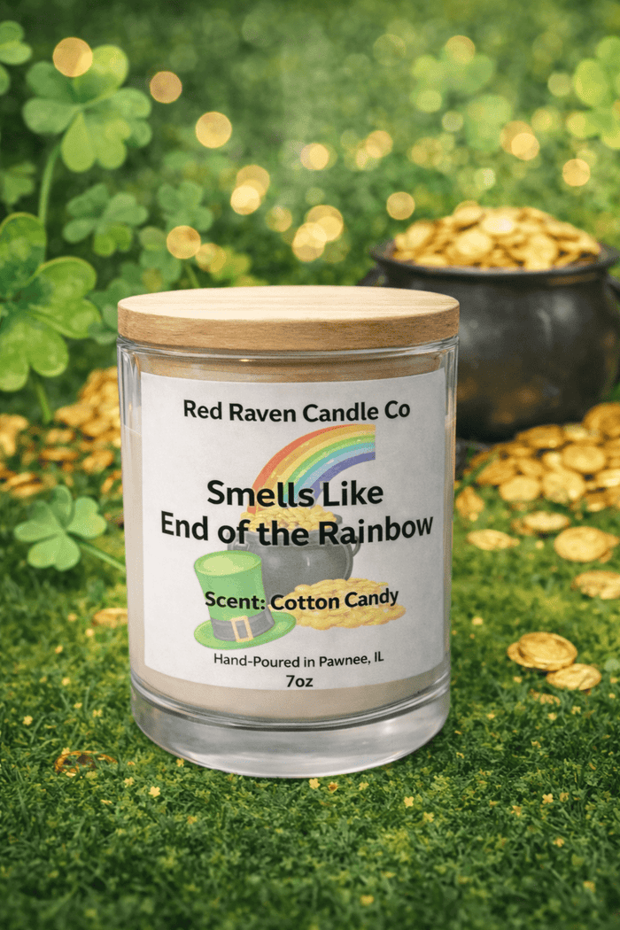 St. Patrick's Day - End of the Rainbow Cotton Candy Scented Candle