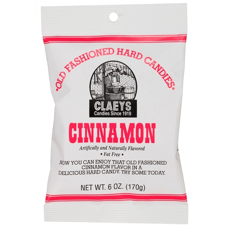 CLAEYS Cinnamon Drops Old Fashioned Hard Candy | 6 oz