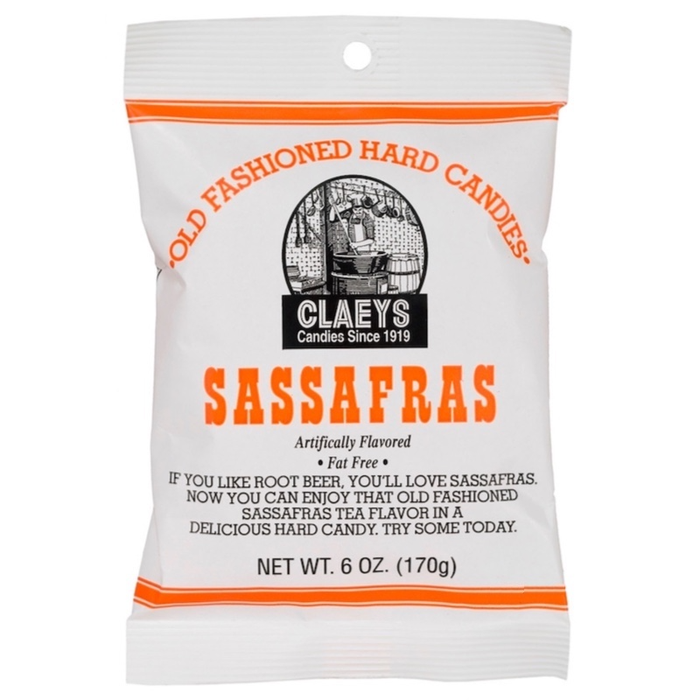 CLAEYS Sassafras Drops Old Fashioned Hard Candy | 6 oz