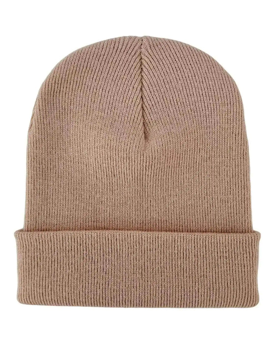 Classic Cuffed Beanie, Dune Beige