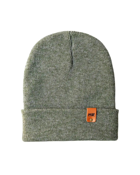 Classic Cuffed Beanie, Forest Green