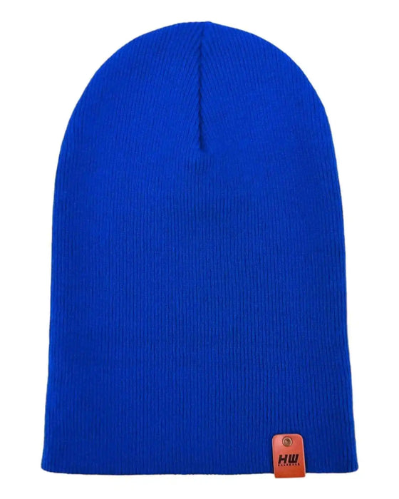 Classic Cuffed Beanie, Sapphire Blue