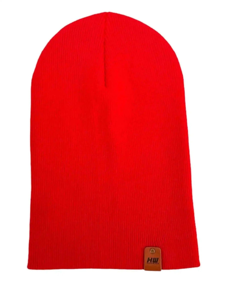 Classic Cuffed Beanie, Scarlet Red