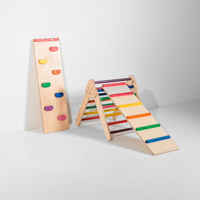 Climber Pikler Triangle Set by Bunny Hopkins