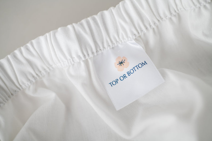 Cotton Single [Separate] Fitted Bed Sheet