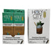 Cocktail Reed Stem Drinking Straws Inner pack 20 boxes 10 ct next to an unopened box Left