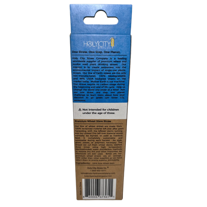 Cocktail Wheat Stem Drinking 50ct Back