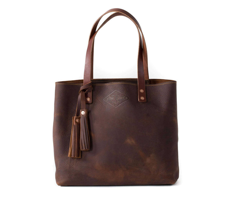 Lifetime Tote - Pebble - Lifetime Leather Co