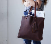 Lifetime Tote - Pebble - Lifetime Leather Co