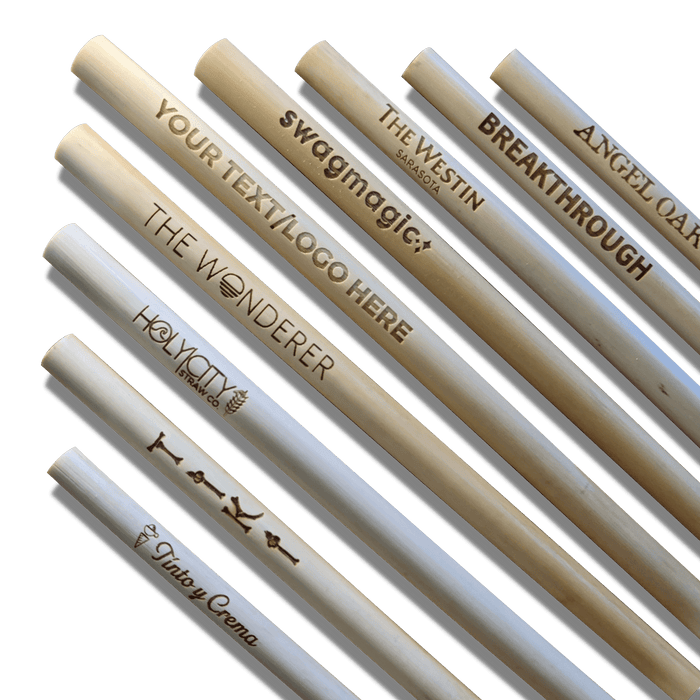Holy City Straw Laser Engraved Reusable Reed Straw by Farm2Me