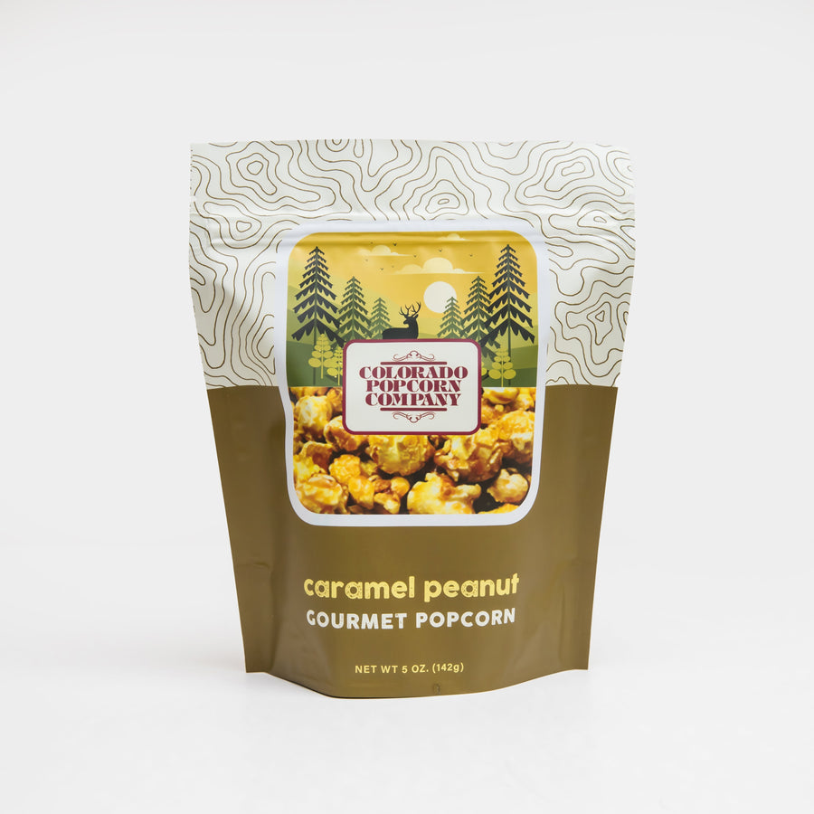Caramel Peanut Popcorn