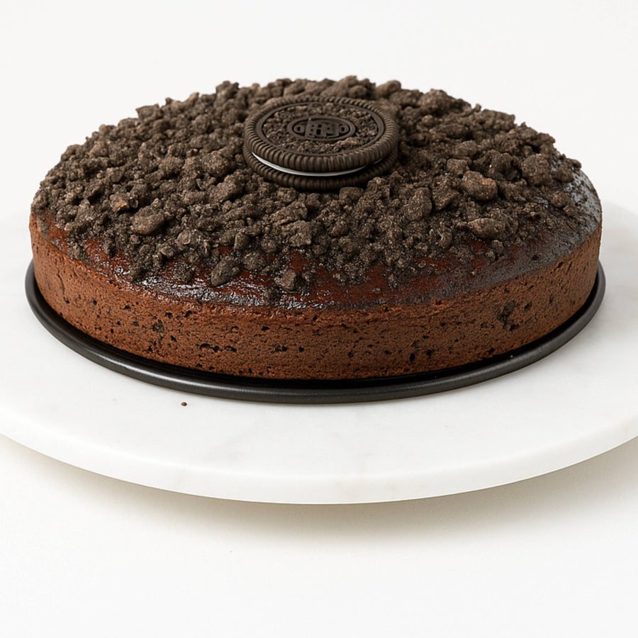 Andy Anand Gluten-Free Cookies & Cream Cake, 9-Inch, 2 lb – Hand-Baked, All-Natural, No Preservatives, Birthday & Celebration Gift Box