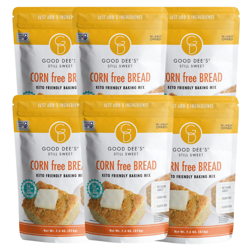 It’s back! Corn (free) Keto Bread Mix - Gluten Free and No Added Sugar by Good Dee's