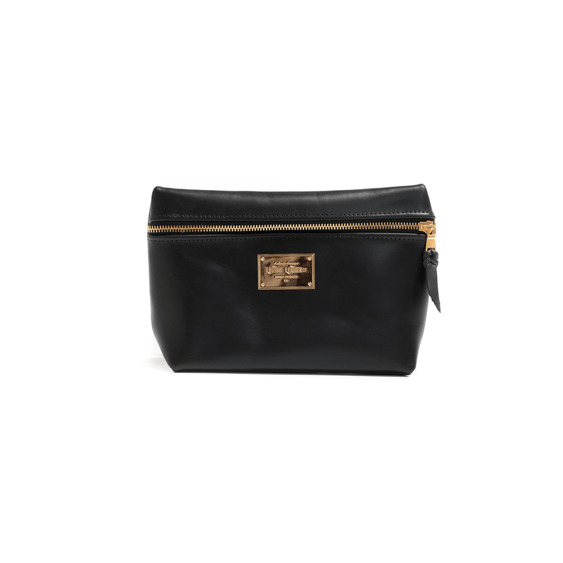 Smooth Leather Cosmetic Bag - Lifetime Leather Co
