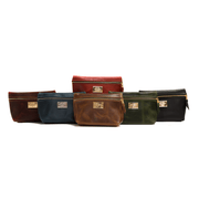 Smooth Leather Cosmetic Bag - Lifetime Leather Co