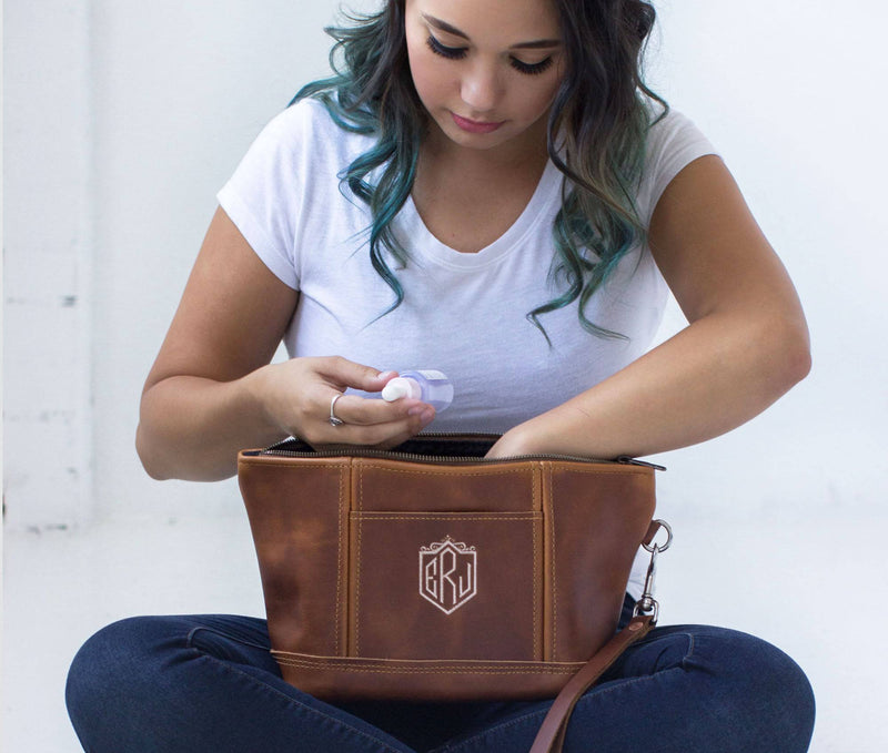 Women's Toiletry Bag - Lifetime Leather Co