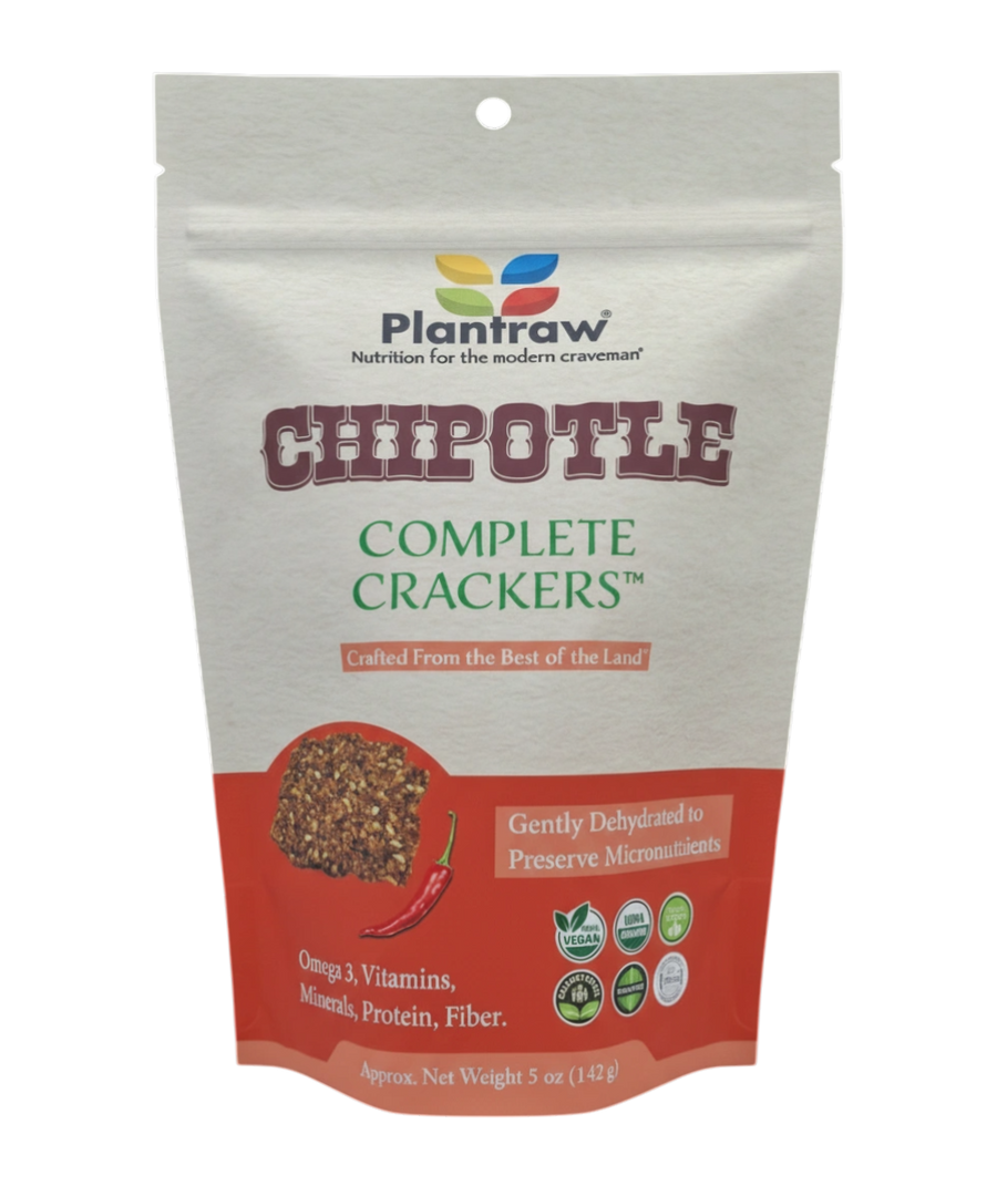 Complete Crackers - CHIPOTLE (5oz): Gluten-Free, Dehydrated
