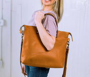 Lifetime Crossbody Tote - Lifetime Leather Co