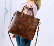 Lifetime Crossbody Tote - Lifetime Leather Co