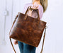 Lifetime Crossbody Tote - Lifetime Leather Co