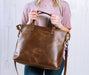 Lifetime Crossbody Tote - Lifetime Leather Co