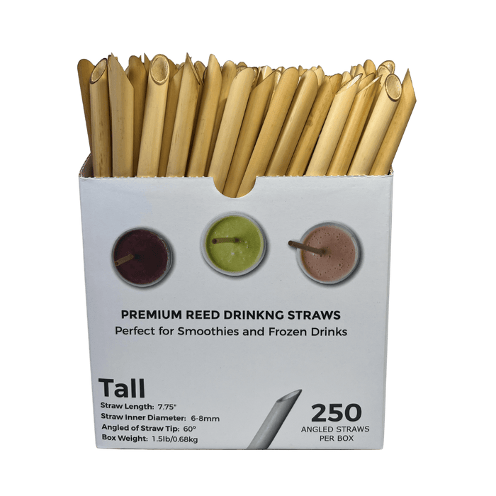 Holy City Straw Custom Angled Reed Straws - 250 Straws by Farm2Me