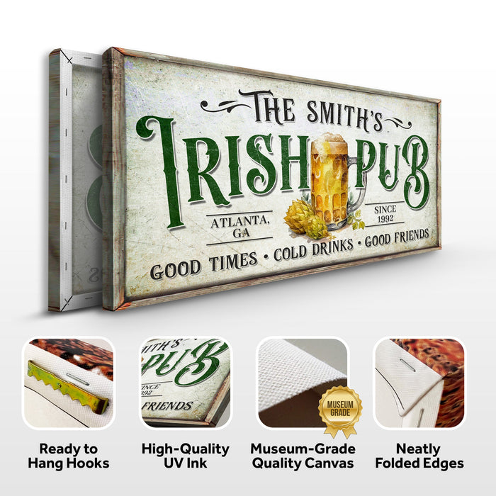 Custom Irish Pub Bar Sign Ii 1