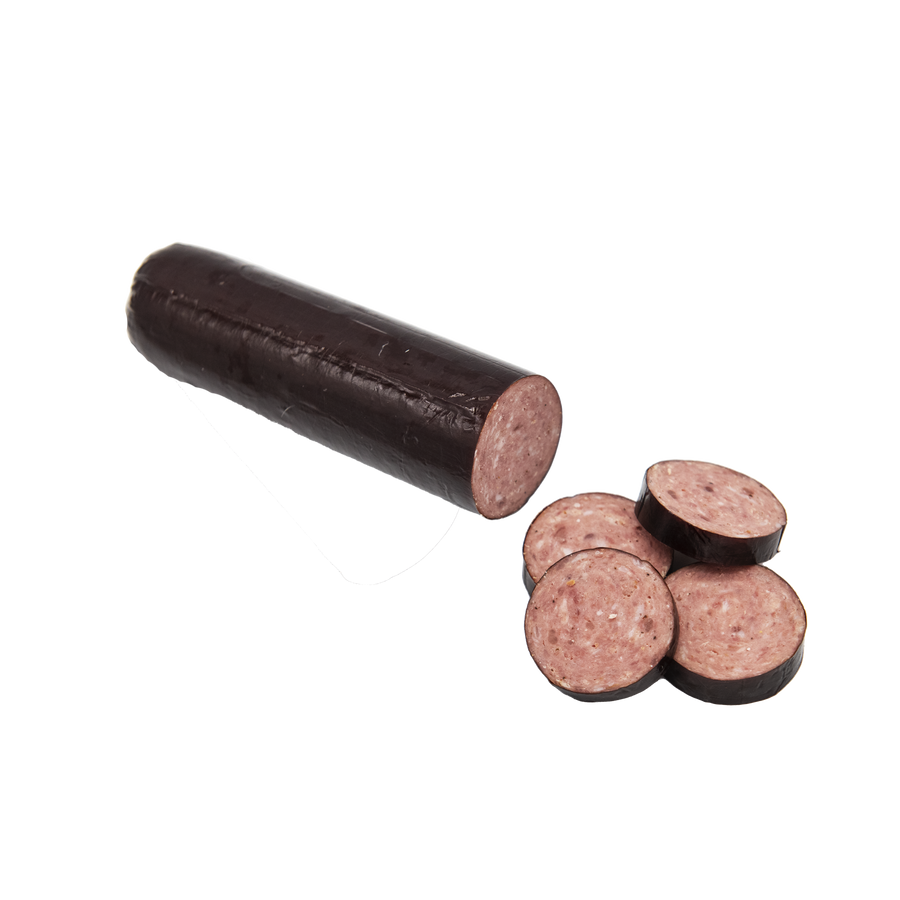 Bison Hickory Smoked Summer Sausage (6 oz.)
