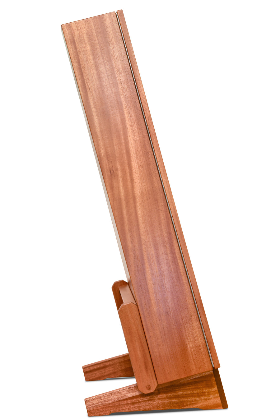 ClimaStand Triangle Humidor with Base - African Mahogany