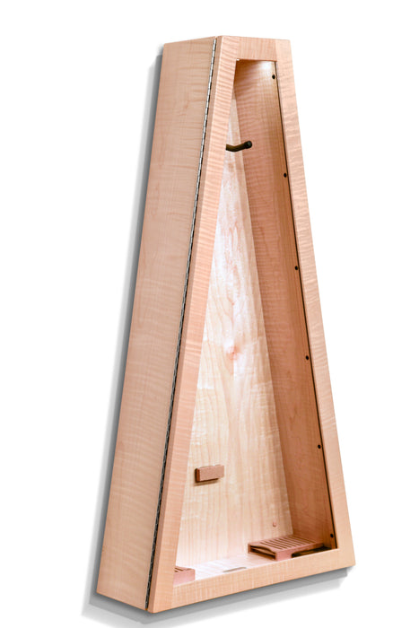 Climacase Triangle Humidor Flamed Maple