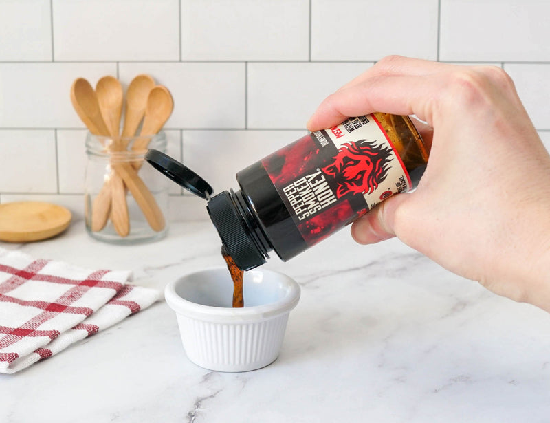 5 - Pepper Smoked Hot Honey by Honey Badgers Bee Farm