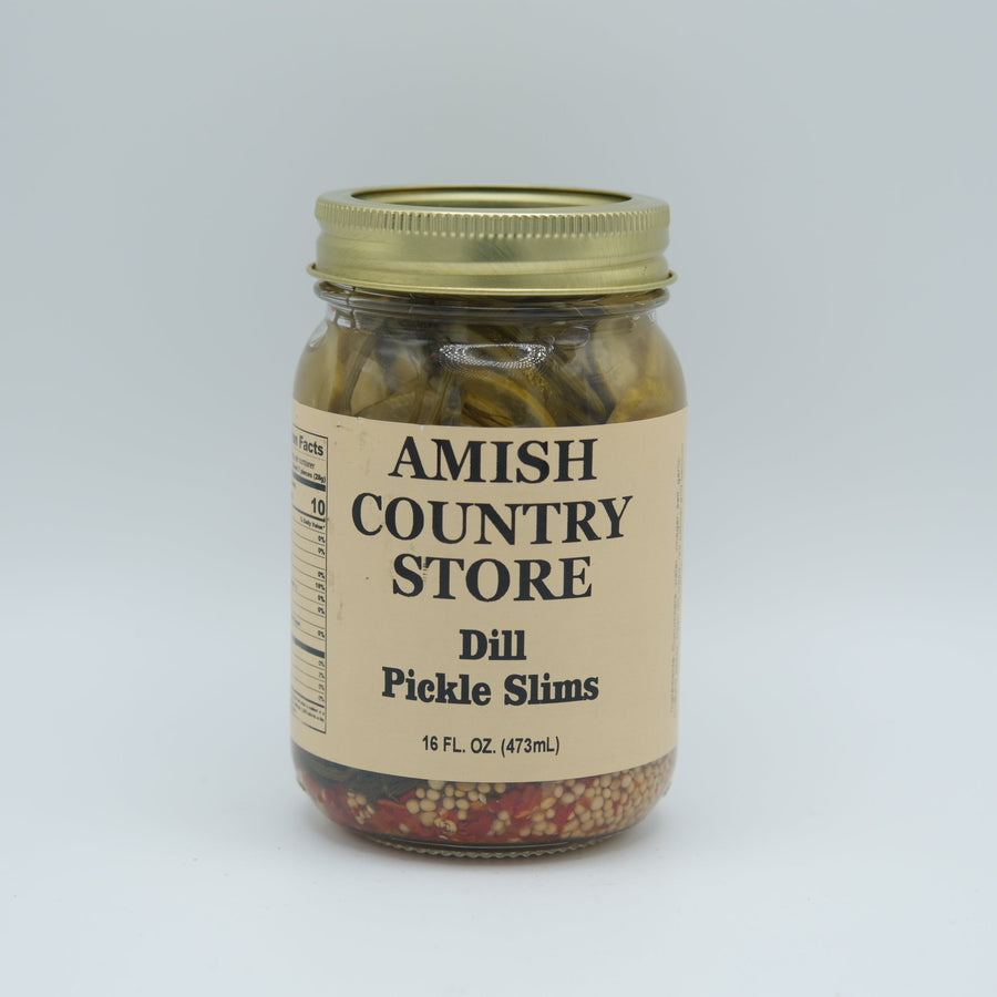 Dill Pickle Slims | Sour & Spicy Burger Pickles | 16 oz