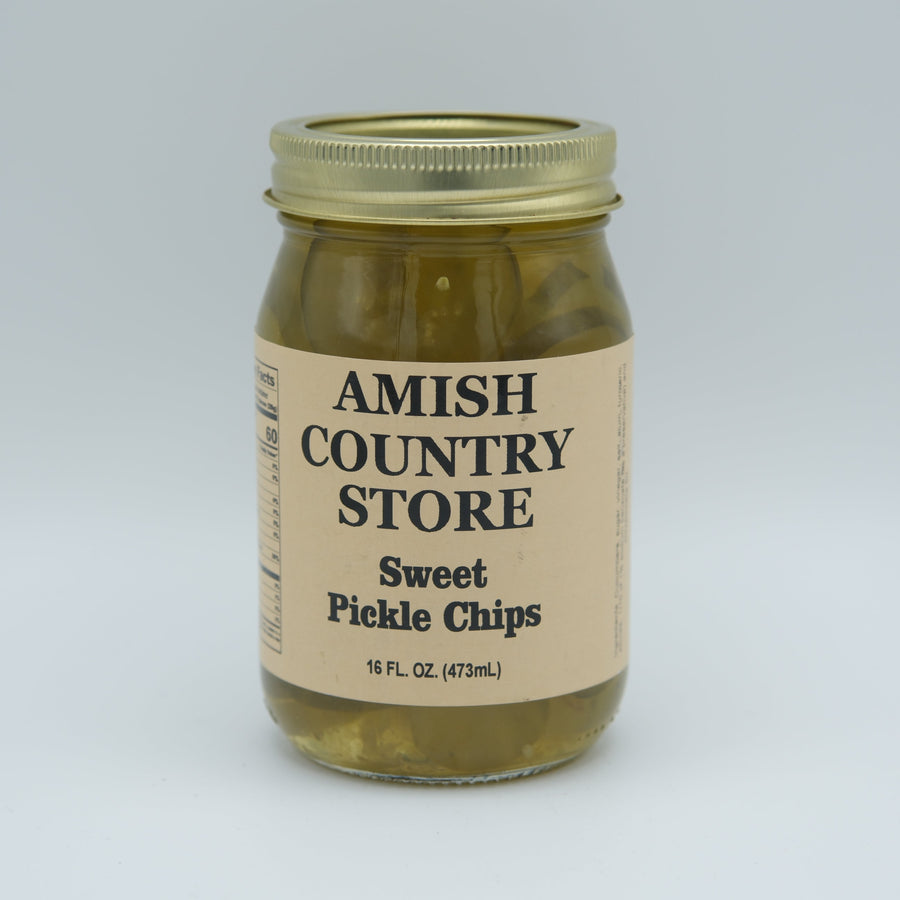 Sweet Pickle Chips | Sweet & Crunchy Coin-Cut Pickles | 16 oz