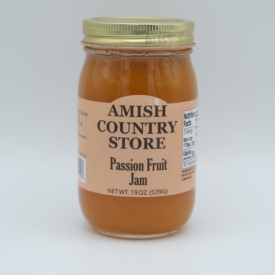 Passion Fruit Jam | Tropical Amish-Style Fruit Spread | 19 oz
