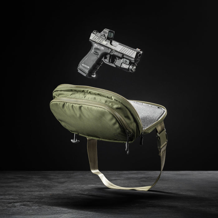 Eberlestock Fade Flex | w/ CCW Pocket & Fits Most Full Size Pistols w/ Lights & Optics