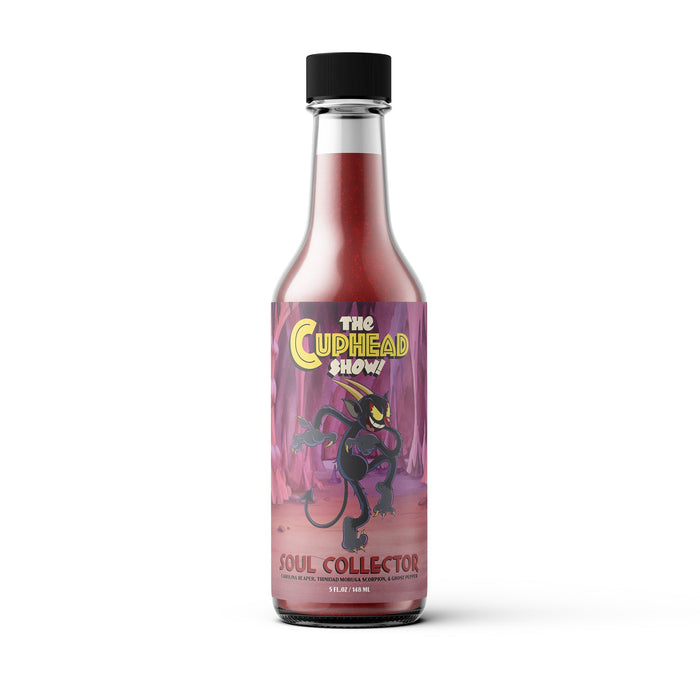The Devil's Soul Collector : Carolina Reaper, Trinidad Maruga Scorpion, and Ghost Pepper Hot Sauce