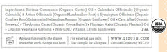 USDA ORGANIC diaper cream baby balm