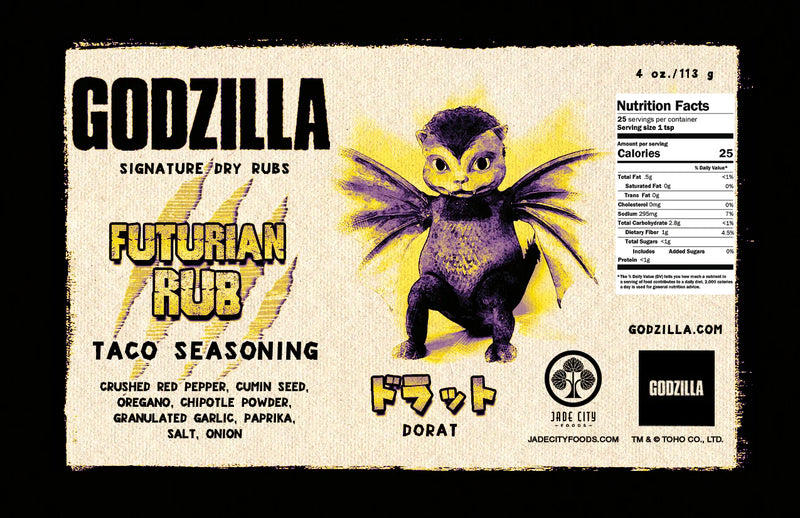 Godzilla Dry Rub Master Set