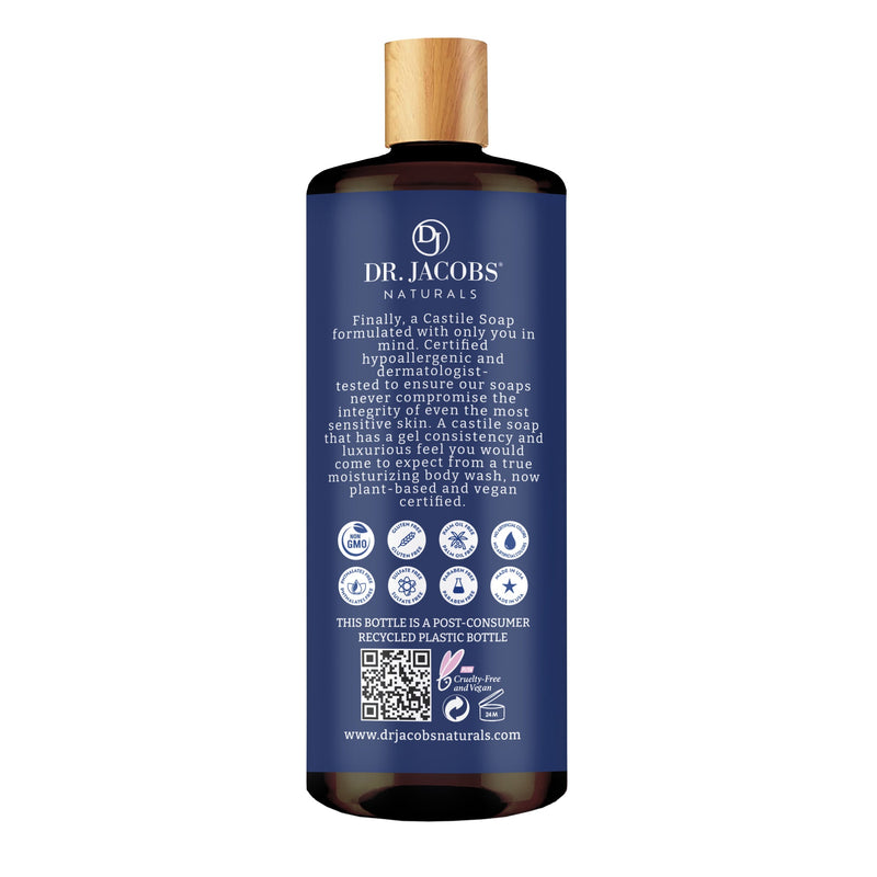 Peppermint Castile Body Wash by Dr. Jacobs Naturals