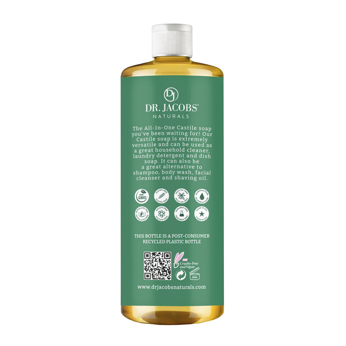 Eucalyptus All in 1 Castile Soap - Thin Formula by Dr. Jacobs Naturals