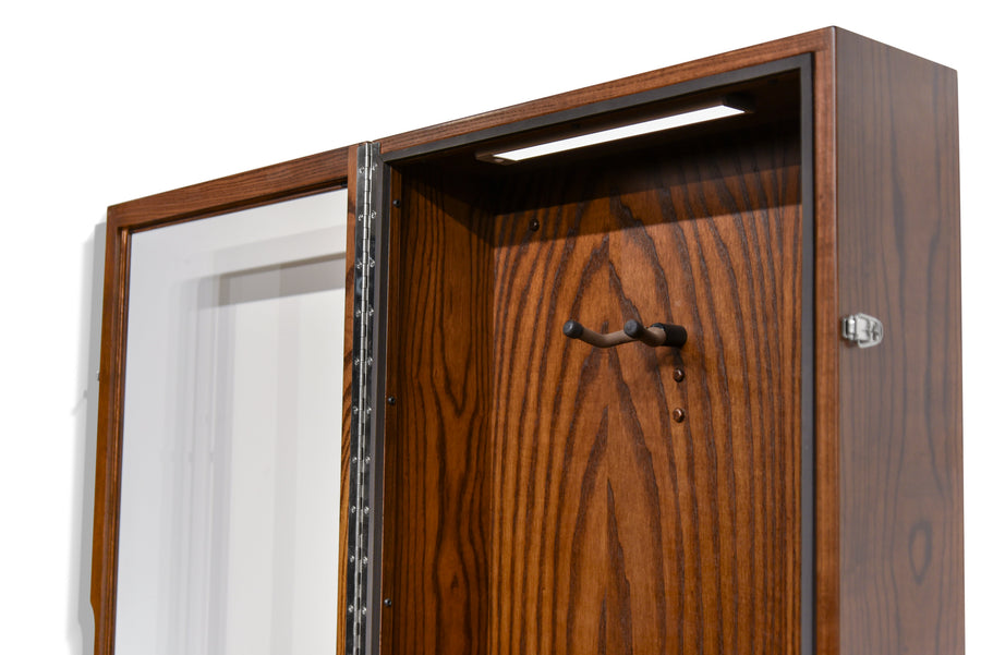 ClimaCase Rectangle Humidor - Northern White Ash with Rich Tobacco Stain